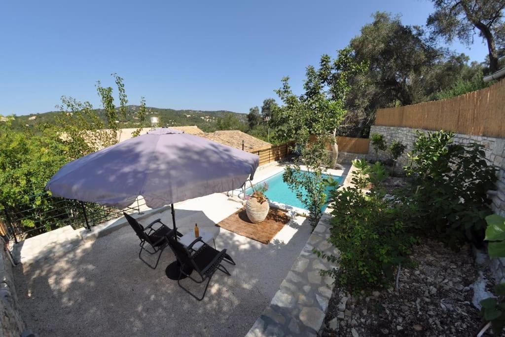 Villa Paxos Adamantia With Private Pool Gaios Dış mekan fotoğraf